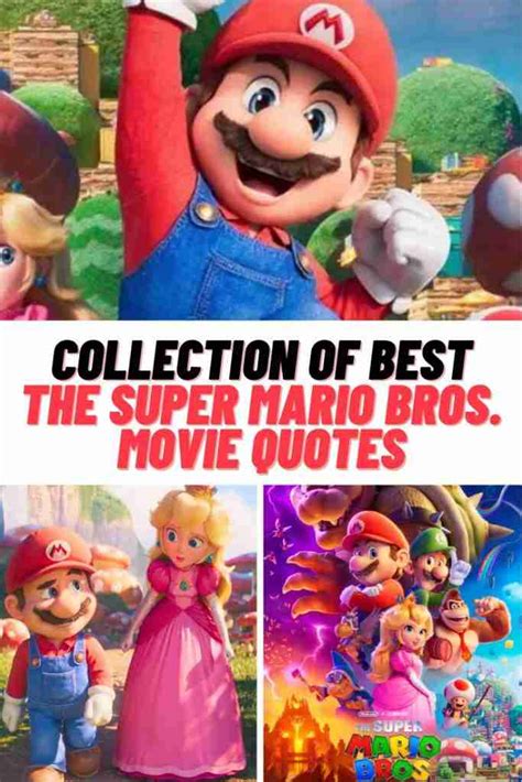 mario movie quotes